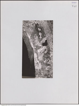 Vorderseite von Kunstgeschichtliches Institut Mainz [https://www.deutsche-digitale-bibliothek.de/content/lizenzen/rv-ez/] FreskenzyklusApsis und Stirnwand (Pantokrator, Madonna und Engel) - Engel zur Linken der Madonna, bh556411_recto. Foto.