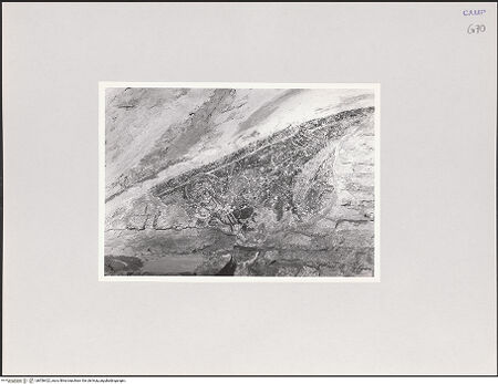 Vorderseite von Kunstgeschichtliches Institut Mainz [https://www.deutsche-digitale-bibliothek.de/content/lizenzen/rv-fz/] FreskenzyklusApsis und Stirnwand (Pantokrator, Madonna und Engel) - Stirnwand: Engel und Seraph, bh556422_recto. Foto.