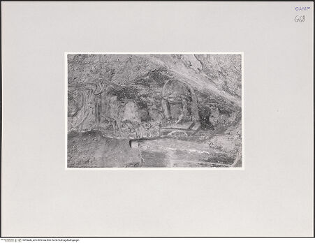 Vorderseite von unbekannt [https://www.deutsche-digitale-bibliothek.de/content/lizenzen/rv-ez/] FreskenzyklusPassionszyklus (Westwand und oberer Teil der Nordwand)Die Hinführung Petri zur Kathedra - Gesamtansicht, bh556446_recto. Foto.