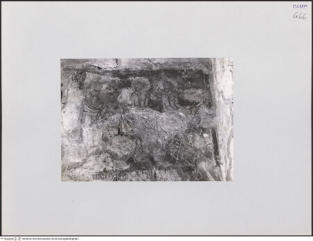 Vorderseite von unbekannt [https://www.deutsche-digitale-bibliothek.de/content/lizenzen/rv-ez/] FreskenzyklusVita-Szenen (Nordwand)Die Berufung der Apostel Petrus und Andreas - Christus, Petrus und Andreas, bh556454_recto. Foto.