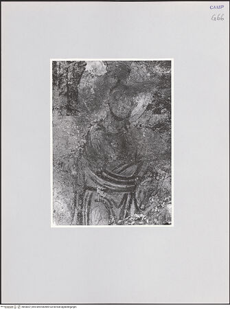 Vorderseite von Kunstgeschichtliches Institut Mainz [https://www.deutsche-digitale-bibliothek.de/content/lizenzen/rv-ez/] FreskenzyklusVita-Szenen (Nordwand)Die Berufung der Apostel Petrus und Andreas - Christus, Detail: Oberkörper, bh556457_recto. Foto.