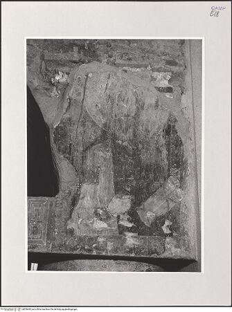 Vorderseite von unbekannt [https://www.deutsche-digitale-bibliothek.de/content/lizenzen/rv-fz/] Ausmalung der DomkryptaHeiliger - Detail: Heiliger, bh556485_recto. Foto.