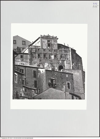 Vorderseite von Bibliotheca Hertziana [https://www.deutsche-digitale-bibliothek.de/content/lizenzen/rv-fz/] Palazzo Orsini - Südfassade, bh556717_recto. Foto.