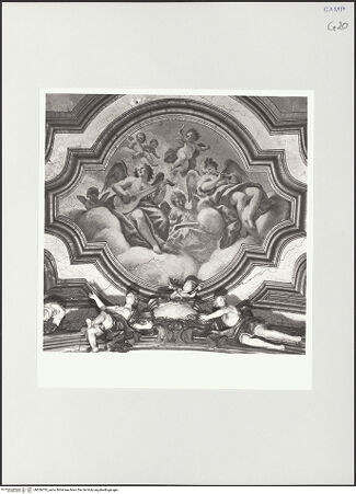 Vorderseite von Sigismondi, Roberto [http://creativecommons.org/licenses/by-nc-sa/4.0/] Triumph der Jungfrau Maria und der Tugenden - Detail: musizierende Engel, bh556735_recto. Foto: Sigismondi, Roberto.