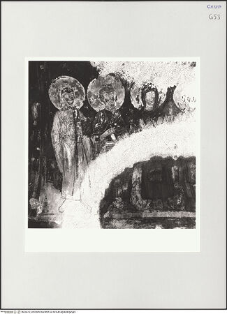 Vorderseite von Sigismondi, Roberto [http://creativecommons.org/licenses/by-nc-sa/4.0/] Zyklus der oberen KapelleHeilige - Heiligengruppe I, Gesamtansicht, bh556752_recto. Foto: Sigismondi, Roberto.