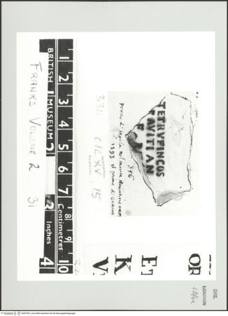 Vorderseite von bh557037_recto