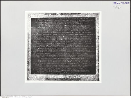 Vorderseite von Sopr. Archeologica di Roma, Museo Nazionale Romano [https://www.deutsche-digitale-bibliothek.de/content/lizenzen/rv-ez/] Reliquienkatalog - , bh557918_recto. Foto.