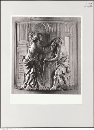 Vorderseite von Sigismondi, Roberto [http://creativecommons.org/licenses/by-nc-sa/4.0/] Allegorie der Ernüchterung (Disinganno)Christus heilt einen Blindgeborenen - Gesamtansicht, bh559018_recto. Foto: Sigismondi, Roberto.