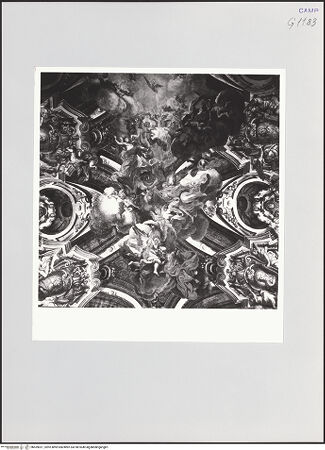 Vorderseite von Sigismondi, Roberto [http://creativecommons.org/licenses/by-nc-sa/4.0/] Das himmlische Paradies mit den Heiligen und der Apotheose des Hauses Sangro - Teilansicht, bh559021_recto. Foto: Sigismondi, Roberto.