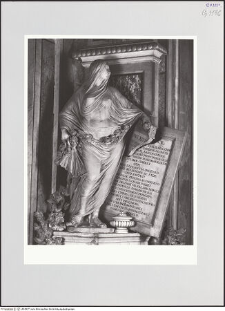 Vorderseite von Sigismondi, Roberto [http://creativecommons.org/licenses/by-nc-sa/4.0/] Allegorie der KeuschheitKeuschheit - Gesamtansicht, bh559077_recto. Foto: Sigismondi, Roberto.