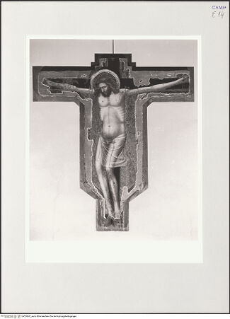 Vorderseite von Sigismondi, Roberto [http://creativecommons.org/licenses/by-nc-sa/4.0/] Christus am Kreuz - Gesamtansicht, bh559542_recto. Foto: Sigismondi, Roberto.