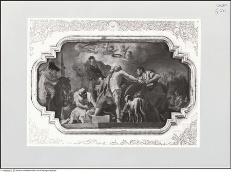 Vorderseite von Sigismondi, Roberto [http://creativecommons.org/licenses/by-nc-sa/4.0/] Madonna delle Grazie mit dem heiligen Rochus und Martyrium der heiligen Sebastian und VitusMartyrium des heiligen Vitus - Gesamtansicht, bh559591_recto. Foto: Sigismondi, Roberto.