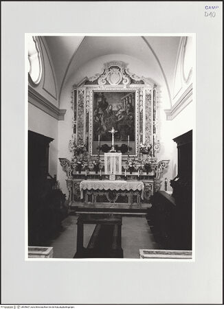 Vorderseite von Sigismondi, Roberto [http://creativecommons.org/licenses/by-nc-sa/4.0/] Altar der Heimsuchung - Gesamtansicht, bh559607_recto. Foto: Sigismondi, Roberto.