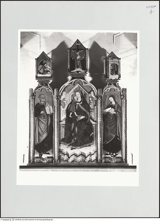 Vorderseite von Sigismondi, Roberto [http://creativecommons.org/licenses/by-nc-sa/4.0/] Triptychon - Gesamtansicht, bh559625_recto. Foto: Sigismondi, Roberto.