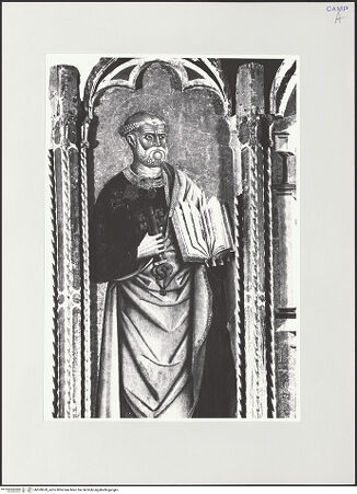 Vorderseite von Sigismondi, Roberto [https://www.deutsche-digitale-bibliothek.de/content/lizenzen/rv-fz/] TriptychonHeiliger Petrus - Detail, bh559628_recto. Foto: Sigismondi, Roberto.