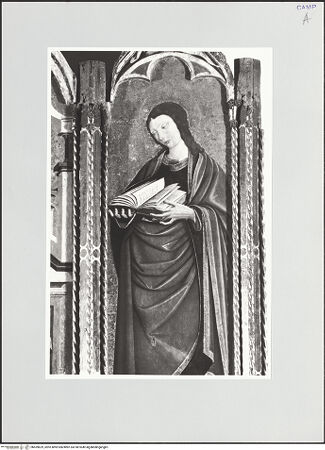 Vorderseite von Sigismondi, Roberto [http://creativecommons.org/licenses/by-nc-sa/4.0/] TriptychonJohannes der Evangelist - Detail, bh559629_recto. Foto: Sigismondi, Roberto.