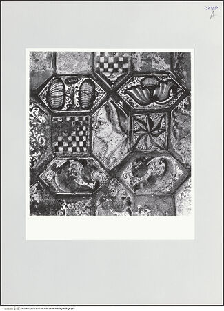 Vorderseite von Sigismondi, Roberto [http://creativecommons.org/licenses/by-nc-sa/4.0/] Majolikafußboden - Ausschnitt, bh559637_recto. Foto: Sigismondi, Roberto.