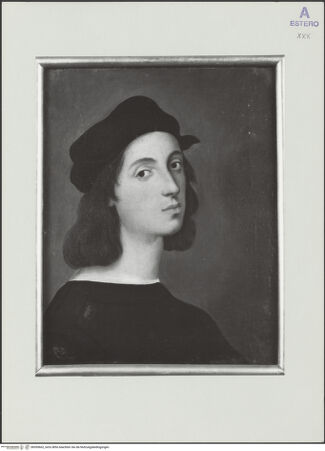 Vorderseite von Musée Ingres [https://www.deutsche-digitale-bibliothek.de/content/lizenzen/rv-ez/] Portrait von Raffael - , bh559662_recto. Foto.