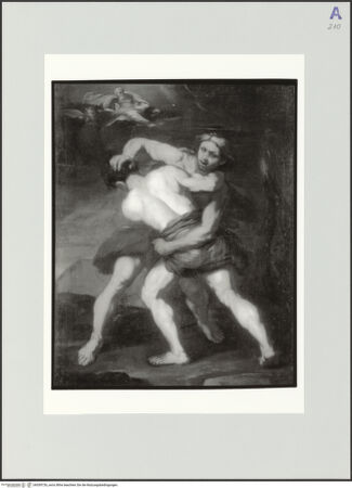 Vorderseite von Pesaro, Museo Civico [https://www.deutsche-digitale-bibliothek.de/content/lizenzen/rv-ez/] Herkules und Kakus - , bh559726_recto. Foto.