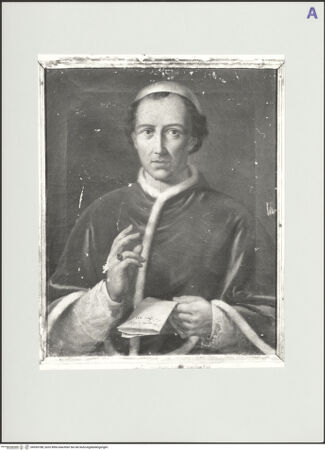 Vorderseite von Pesaro, Museo Civico [https://www.deutsche-digitale-bibliothek.de/content/lizenzen/rv-ez/] Bildnis des Papstes Leo XII. - , bh559788_recto. Foto.