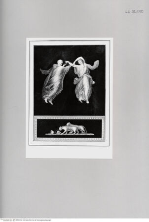 Vorderseite von Landesmuseum Oldenburg [http://creativecommons.org/publicdomain/mark/1.0/] Blattserie nach: Tommaso Piroli, Le antichità di Ercolano, Neapel 1757-1792Zwei tanzende Mänaden (Tomo 1, tav. XVII, pag. 95) - , bh560286. Foto: Wacker, H.R..