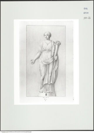 Vorderseite von Courtauld Institute, Conway Library [https://www.deutsche-digitale-bibliothek.de/content/lizenzen/rv-ez/] Abundantia (Relief, Villa Borghese, Rom) - , bh560626_recto. Foto.