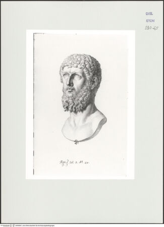 Vorderseite von Courtauld Institute, Conway Library [https://www.deutsche-digitale-bibliothek.de/content/lizenzen/rv-ez/] Kopf des Lucius Verus (Villa Borghese, Rom) - , bh560841_recto. Foto.