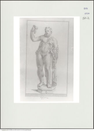 Vorderseite von Courtauld Institute, Conway Library [https://www.deutsche-digitale-bibliothek.de/content/lizenzen/rv-ez/] Silenus (Statue, Villa Altieri, Rom) - , bh560880_recto. Foto.