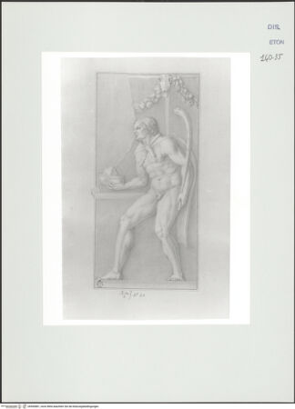 Vorderseite von Courtauld Institute, Conway Library [https://www.deutsche-digitale-bibliothek.de/content/lizenzen/rv-ez/] Satyr (Relief, Villa Altieri, Rom) - , bh560881_recto. Foto.