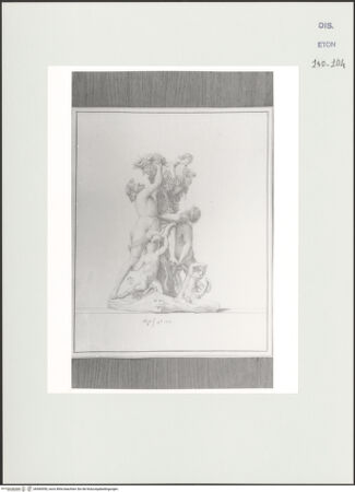 Vorderseite von Courtauld Institute, Conway Library [https://www.deutsche-digitale-bibliothek.de/content/lizenzen/rv-ez/] Bacchantengruppe (Palazzo Altemps, Rom) - , bh560950_recto. Foto.