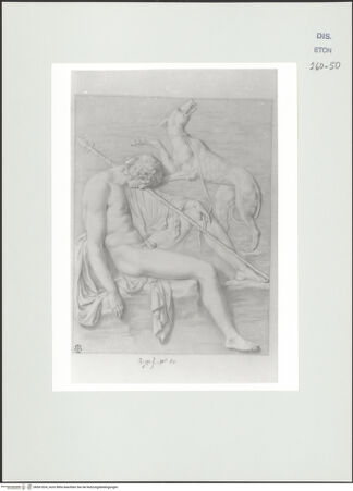 Vorderseite von Courtauld Institute, Conway Library [https://www.deutsche-digitale-bibliothek.de/content/lizenzen/rv-ez/] Endymion (Relief, Villa Albani, Rom) - , bh561024_recto. Foto.