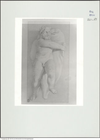 Vorderseite von Courtauld Institute, Conway Library [https://www.deutsche-digitale-bibliothek.de/content/lizenzen/rv-ez/] Silenus (Statue?, Palazzo Vitelleschi, Rom) - , bh561039_recto. Foto.