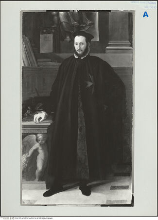 Vorderseite von London, National Gallery [https://www.deutsche-digitale-bibliothek.de/content/lizenzen/rv-ez/] Ein Ritter vom Orden des heiligen Stefanus - , bh561385_recto. Foto.