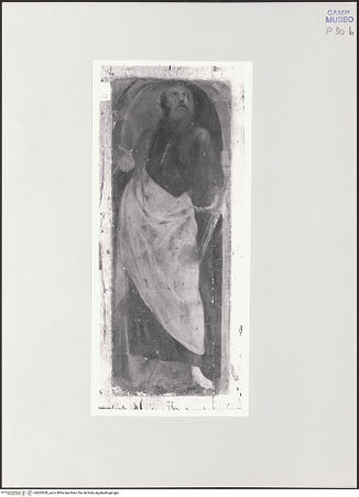 Vorderseite von Sopr. BAS NA [https://www.deutsche-digitale-bibliothek.de/content/lizenzen/rv-ez/] Heiliger Paulus - Gesamtansicht, bh563260_recto. Foto.