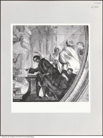 Vorderseite von Sigismondi, Roberto [http://creativecommons.org/licenses/by-nc-sa/4.0/] Apotheose des heiligen Franz von Paula - Detail, bh564848_recto. Foto: Sigismondi, Roberto.