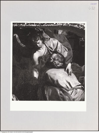 Vorderseite von Sigismondi, Roberto [http://creativecommons.org/licenses/by-nc-sa/4.0/] Kassettendecke mit Szenen aus dem Neuen TestamentDie Befreiung des heiligen Petrus durch einen Engel - Detail, bh564861_recto. Foto: Sigismondi, Roberto.