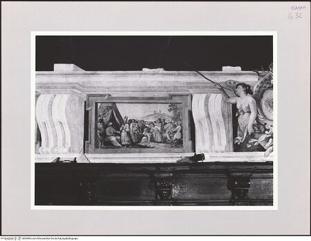 Vorderseite von Sigismondi, Roberto [http://creativecommons.org/licenses/by-nc-sa/4.0/] Freskenzyklus mit Szenen aus dem Leben des Moses - Detail, bh564864_recto. Foto: Sigismondi, Roberto.