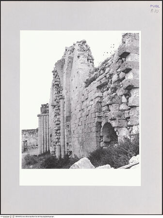 Vorderseite von Sigismondi, Roberto [http://creativecommons.org/licenses/by-nc-sa/4.0/] San Nicola di Casole - Reste der rechten Flanke der Abteikirche (Nordwand), bh564950_recto. Foto: Sigismondi, Roberto.