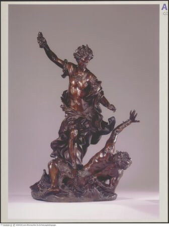 Vorderseite von London, Daniel Katz Ltd. [https://www.deutsche-digitale-bibliothek.de/content/lizenzen/rv-ez/] Der Erzengel Michael kämpft gegen den Teufel - Vorderansicht, bh565228_recto. Foto.