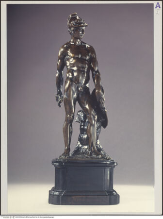 Vorderseite von London, Daniel Katz Ltd. [https://www.deutsche-digitale-bibliothek.de/content/lizenzen/rv-fz/] Mars mit Rüstung - , bh565259_recto. Foto.