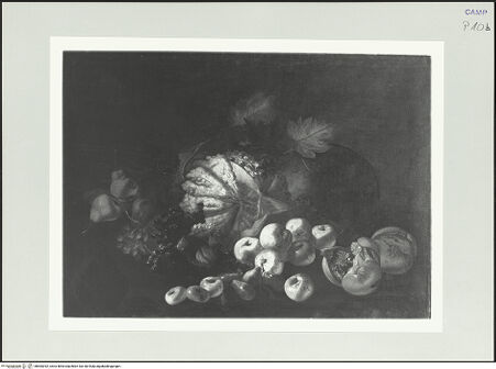 Vorderseite von Pedicini, Luciano [https://www.deutsche-digitale-bibliothek.de/content/lizenzen/rv-ez/] Stilleben mit Früchten - Gesamtansicht, bh565392_recto. Foto: Pedicini, Luciano.