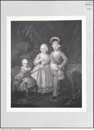 Vorderseite von Archivio dell'Arte [https://www.deutsche-digitale-bibliothek.de/content/lizenzen/rv-ez/] Portrait dreier Kinder aus dem Haus Bourbon - , bh565578_recto. Foto: Pedicini, Luciano.