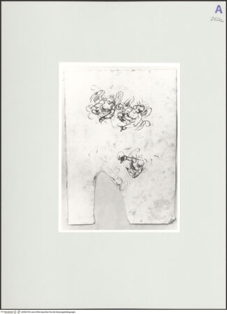 Vorderseite von Rom, Gabinetto Nazionale delle Stampe [https://www.deutsche-digitale-bibliothek.de/content/lizenzen/rv-ez/] Studien für einen aus einer Wolke herausragenden Engel - , bh566159_recto. Foto.