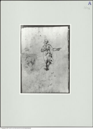 Vorderseite von Rom, Gabinetto Nazionale delle Stampe [https://www.deutsche-digitale-bibliothek.de/content/lizenzen/rv-ez/] Figurenstudien - , bh566193_recto. Foto.