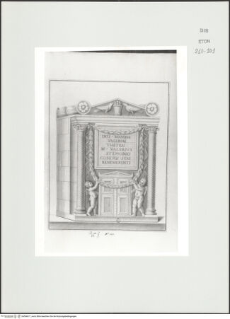 Vorderseite von Courtauld Institute, Conway Library [https://www.deutsche-digitale-bibliothek.de/content/lizenzen/rv-ez/] Grabmal mit Reliefschmuck und Inschriftentafel (Musée du Louvre, Paris) - , bh566817_recto. Foto.