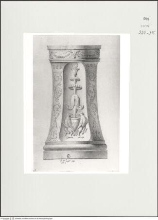 Vorderseite von Courtauld Institute, Conway Library [https://www.deutsche-digitale-bibliothek.de/content/lizenzen/rv-ez/] Altar (Palazzo Mattei, Roma) - , bh566829_recto. Foto.