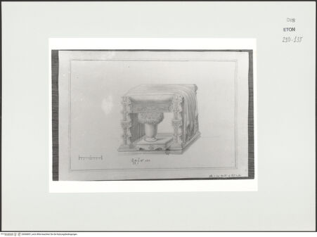 Vorderseite von Courtauld Institute, Conway Library [https://www.deutsche-digitale-bibliothek.de/content/lizenzen/rv-ez/] Pulvinar (Palazzo Mattei, Roma) - , bh566851_recto. Foto.