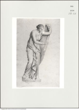 Vorderseite von Courtauld Institute, Conway Library [https://www.deutsche-digitale-bibliothek.de/content/lizenzen/rv-ez/] Tochter der Niobe (Statue, Palazzo Mattei, Roma) - , bh566854_recto. Foto.