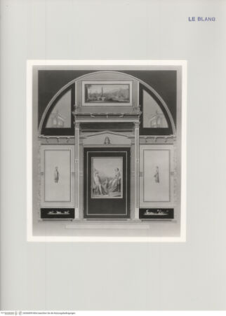 Vorderseite von Staatliche Museen zu Berlin - Preußischer Kulturbesitz [http://creativecommons.org/publicdomain/mark/1.0/] Serie antiker Wandgemälde der Villa Negroni in RomWanddekoration mit Venus und Adonis (?) - , bh566859. Foto.