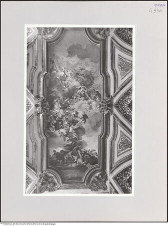 Vorderseite von Bibliotheca Hertziana [https://www.deutsche-digitale-bibliothek.de/content/lizenzen/rv-fz/] Der katholische Glaube triumphiert über die Ketzerei durch das Werk des dominikanischen Ordens - Gesamtansicht, bh567695_recto. Foto: Schmidt, Hans Werner.